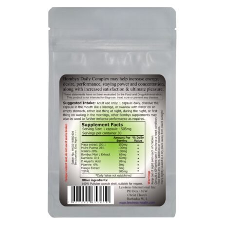 Bombyx Daily Complex Capsules - Image 2